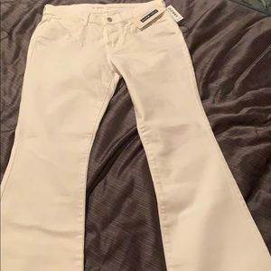 White Micro-flare Jeans